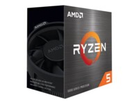 AMD Ryzen 5 5600X 3,7 GHz 6 kerner AM4 PIB - m/køler