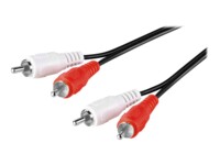 goobay AVK 128-0050 Audiokabel 50cm Sort