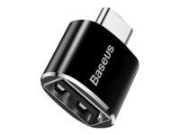 Baseus USB-C adapter Sort