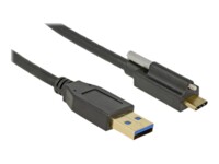 Delock USB Type-C kabel 1m Sort