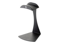 K&M 16075 Bordholder Stål Sort Hovedtelefoner Headset