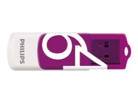 Philips FM64FD05B Vivid Edition 2.0 64GB USB 2.0 USB stick Hvid