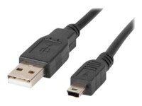 Lanberg USB-kabel 1.8m Sort