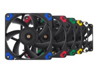 Noctua chromax NF-A12x15 PWM.black.swap Fan 1-pack Sort 120 mm