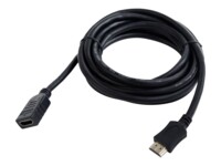 Gembird CC-HDMI4X-6 HDMI-forlængerkabel med Ethernet 1.8m Sort