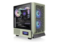 Thermaltake Ceres 300 TG ARGB Tårn Udvidet ATX Ingen strømforsyning Grøn