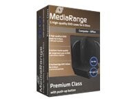 MediaRange Retail pack 6er-DVD-Box Cd-boks til lagring af DVD'er