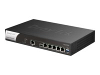 Draytek Vigor 2962 Router 4-port switch Kabling