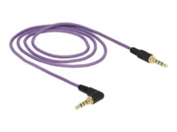 Delock Audiokabel 1m Lilla