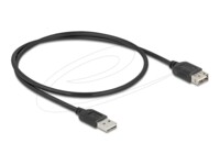 Delock USB forlængerkabel 50cm Sort