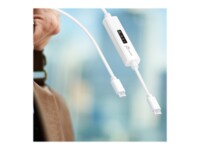 j5create JUCP14 USB Type-C kabel 1.2m Hvid