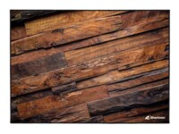 Sharkoon SKILLER SFM12 Wood Stolemåtte Rektangulær Brun