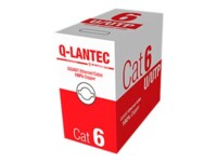 Q-LANTEC CAT 6 305m Bulkkabel Lysegrå