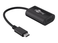 goobay Display-adapter 20cm Sort