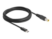 Delock Strømkabel 1.5m Sort