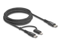 Delock USB Type-C kabel 2m Sort