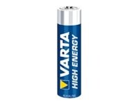 Varta High Energy AAA type Standardbatterier 10