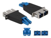 DeLOCK Netværkskobling Sort Blå