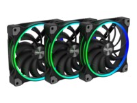 Alpenföhn Wing Boost 3 ARGB Fan 3-pack Sort 140 mm