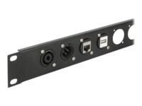 Delock D-Type Module 3.5 mm 3 pin stereo jack female to terminal block Sort