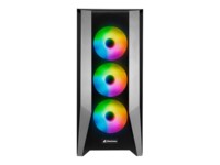Sharkoon TG7M RGB Tower Udvidet ATX Sort Grå
