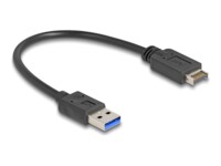 DeLOCK USB-kabel 30cm Sort