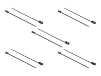 Delock Cable Tie with Fastening Eyelet 40cm Sort