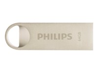 Philips FM64FD160B Moon edition 2.0 64GB USB 2.0 USB stick Sølv