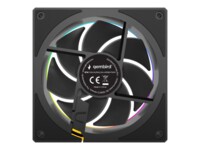 Gembird Fan 1-pack Sort 120 mm