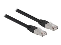 DeLOCK CAT 6a S/FTP 10m Patchkabel Sort