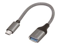 LogiLink USB-adapter 15cm Sort Grå