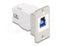 DeLOCK USB-adapter Sølv Hvid