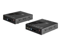 StarTech.com HDMI KVM Extender over IP Network - 4K 30Hz HDMI and USB over IP LAN or Cat5/Cat6 (100m/330ft) - Remote KVM Console Video/audio ekspander