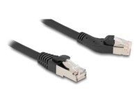 DeLOCK CAT 6a S/FTP 3m Patchkabel Sort