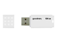 GOODRAM UME2 64GB USB 2.0 USB stick Hvid