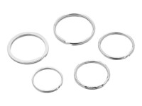 WEDO Metall-Schlüsselringe 15er Sortimentspackung