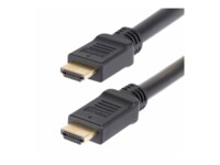 StarTech.com 15m Active HDMI 2.0 Cable, CMP, Plenum Rated, 4K 60Hz HDMI-kabel 15m Sort
