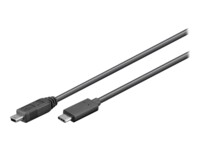 goobay USB Type-C kabel 50cm Sort