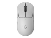 Logitech G PRO X SUPERLIGHT 2 Optisk Trådløs Hvid