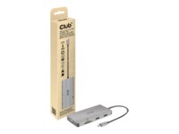 Club 3D USB Gen1 Type-C 9-in-1 hub USB-C Dockingstation