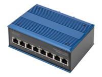 DIGITUS Industrial 8-porte Gigabit PoE+