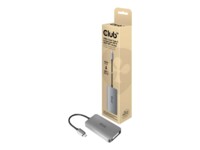 Club 3D USB / DVI kabel 24.5cm Sort Sølv