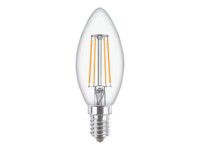Philips CorePro LED-filament-lyspære 4.3W F 470lumen 2700K Varmt hvidt lys
