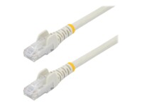StarTech.com 1m CAT6 Cable - White Snagless CAT 6 Wire - 100W RJ45 UTP 650MHz Category 6 Network Patch Cord UL/TIA (N6PATC1MWH) CAT 6 Ikke afskærmet parsnoet (UTP) 1m Patchkabel Hvid