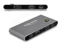 DeLock KVM / USB switch