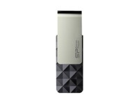 SILICON POWER Blaze B30 16GB USB 3.0 USB stick Sort Sølv