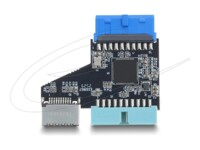 Delock USB-adapter Sort