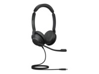 Jabra Evolve2 30 SE UC Stereo Kablet Høretelefoner Sort