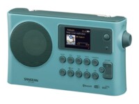 Sangean Fusion WFR-28BT Privat radio Blå