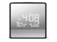 Philips TAR4600 Clock-radio Sort Sølv